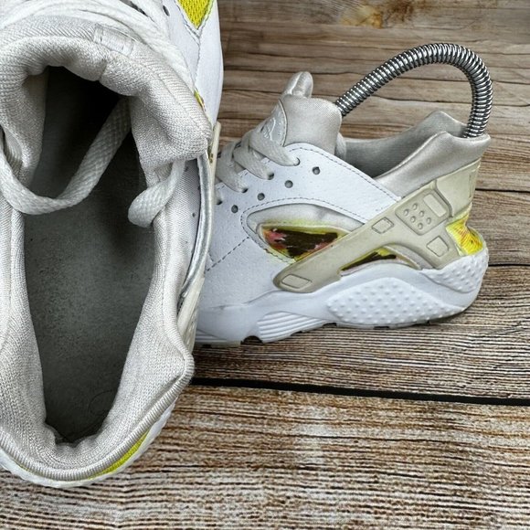Nike Huarache Run Running Shoes Youth Size 5 Athletic Sneakers 654275-110 Custom - Picture 9 of 11